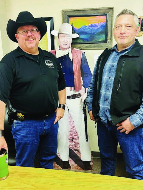 Sheriff Holton in action